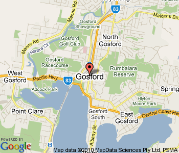 Gosford australie plan