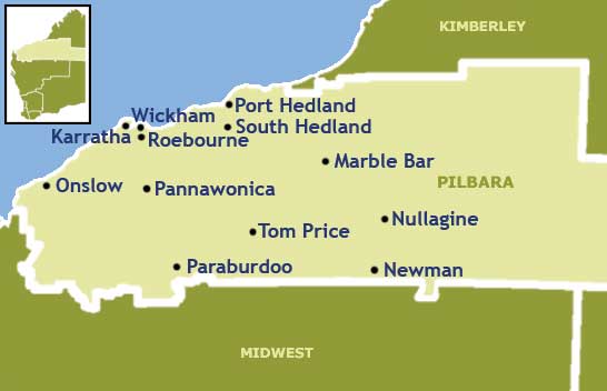 plan de Port Hedland