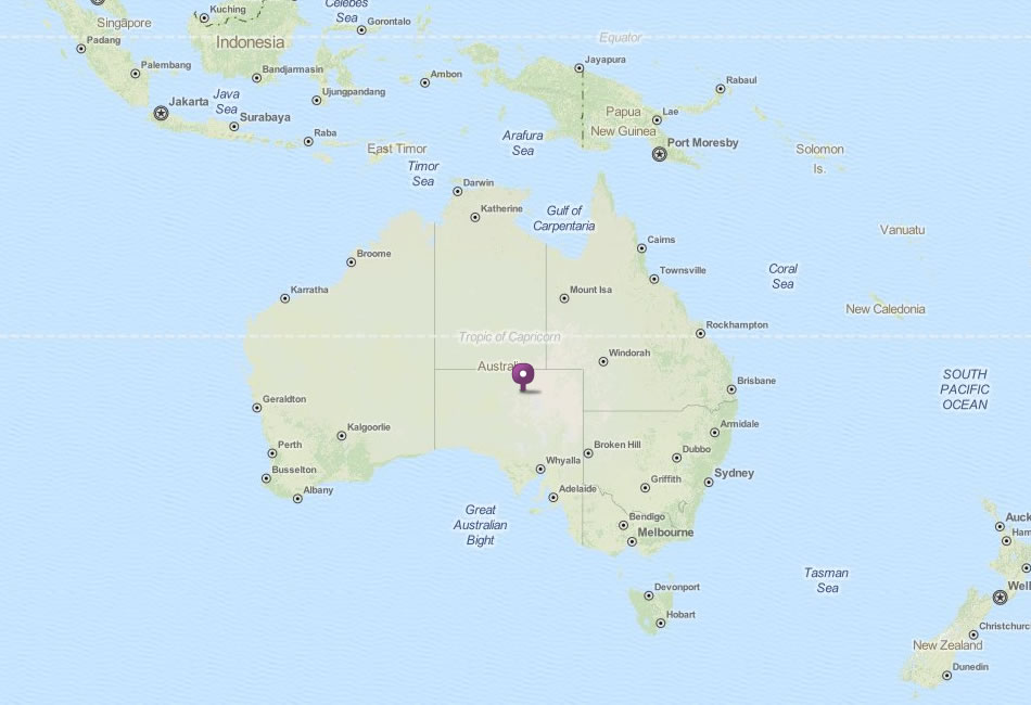 plan de australie Port Hedland