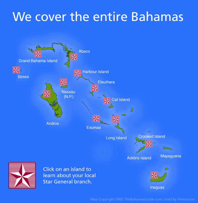 bahamas cartes