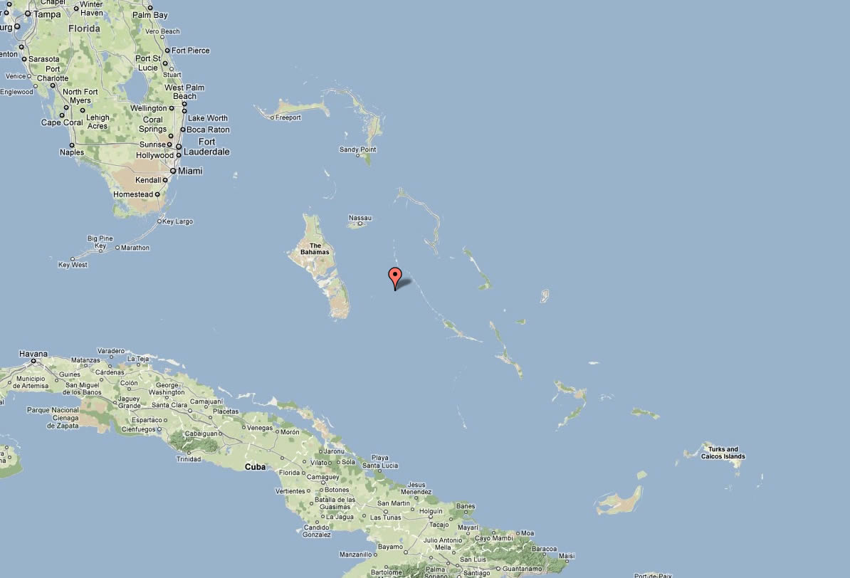 terrain carte du bahamas