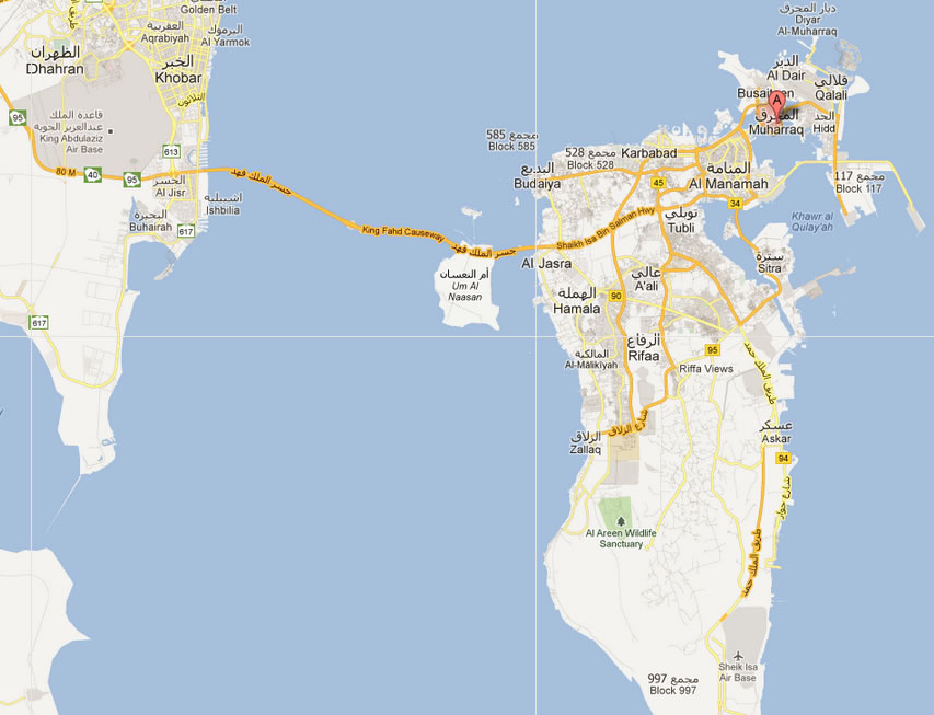 Al Muharraq bahrein plan