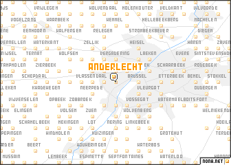 carte Anderlecht