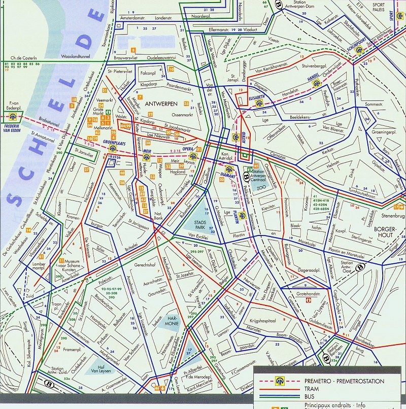 antwerpen centre plan