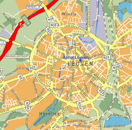 Leuven Location plan