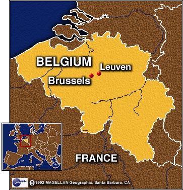 leuven belgique plan