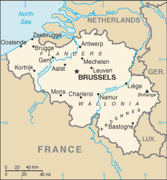 belgique plan Mons