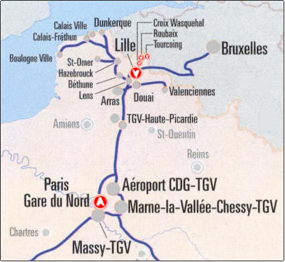 tgv plan paris lille roubaix