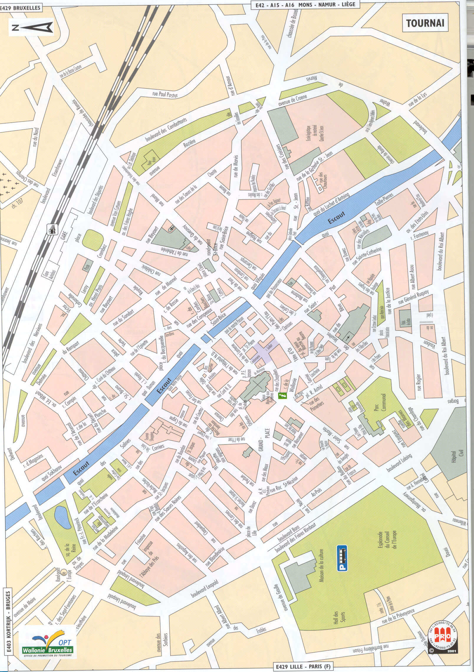 Tournai plan