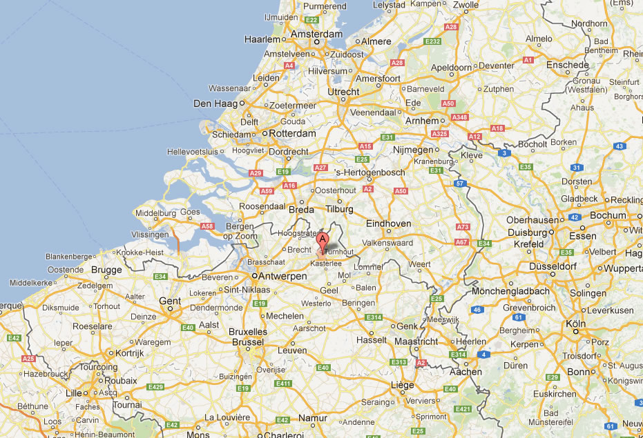 plan de Turnhout belgique
