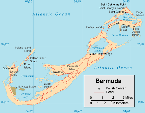 Bermudes Saint George plan