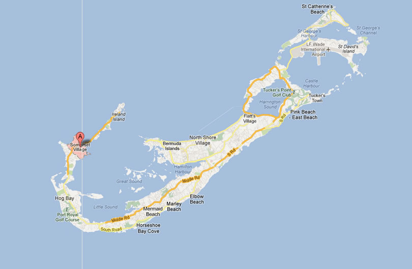 Somerset plan Bermudes
