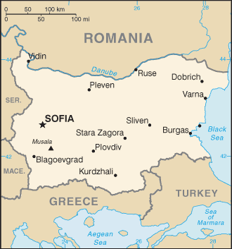 bulgarie plan Burgas