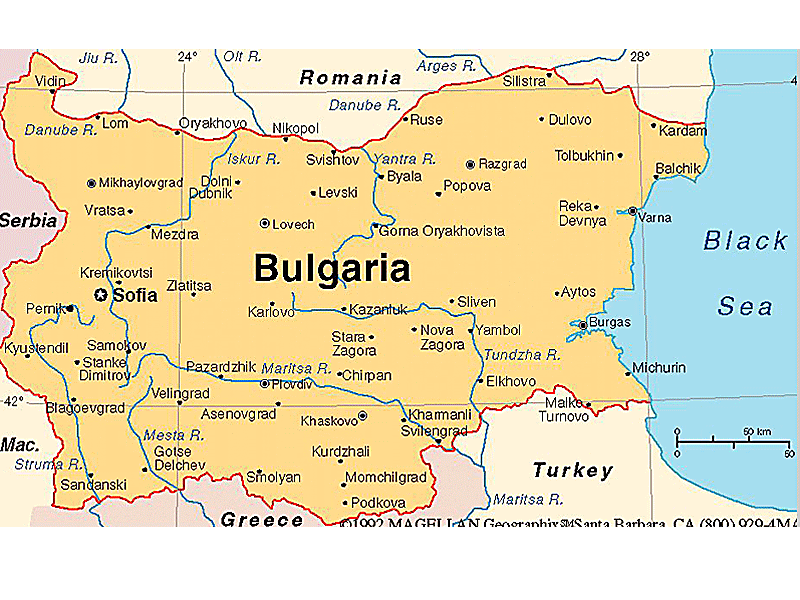 bulgarie Plovdiv plan