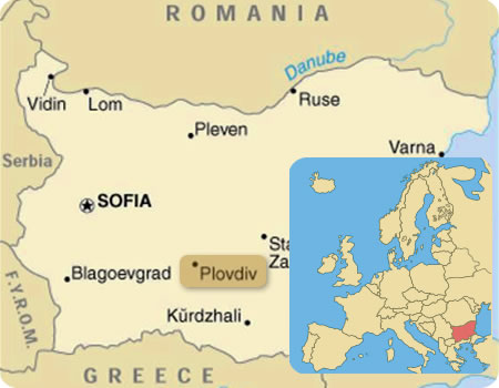 plovdiv plan bulgarie