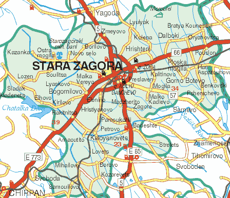 Stara zagora plan