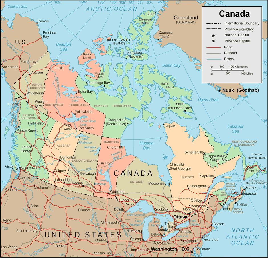 carte canada