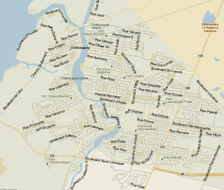 Chateauguay plan