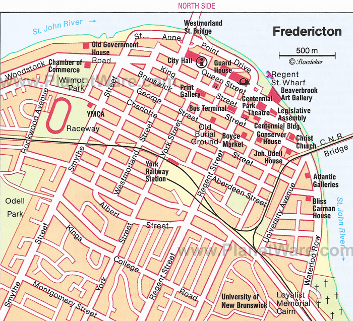 plan de fredericton