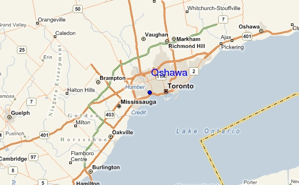 Oshawa toronto plan