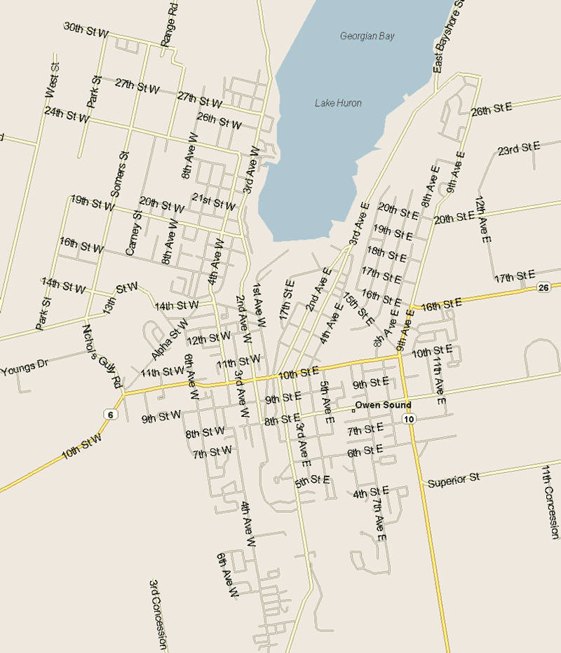 Owen Sound plan