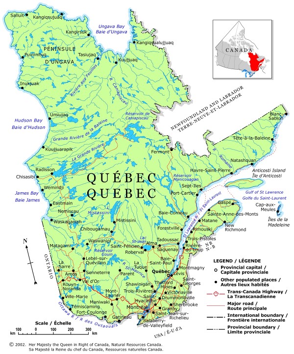 Quebec Regional plan