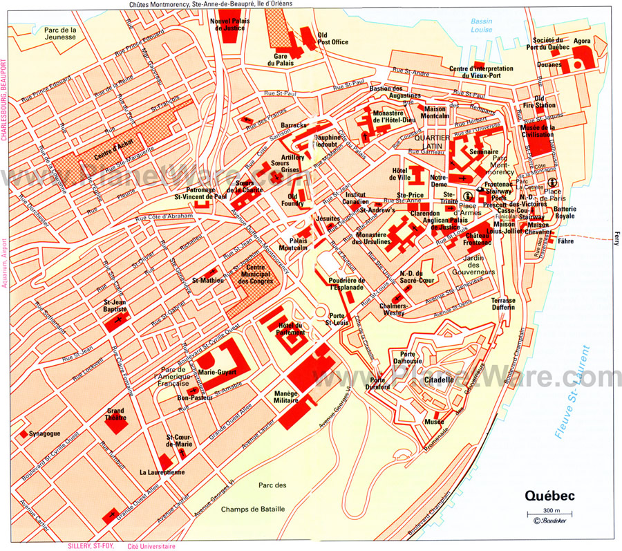 Quebec ville canada plan