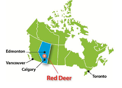 Red Deer plan canada