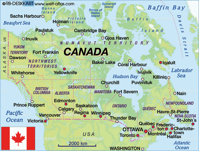 plan de St. John's canada