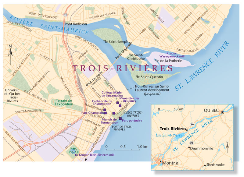 Trois Rivieres plan