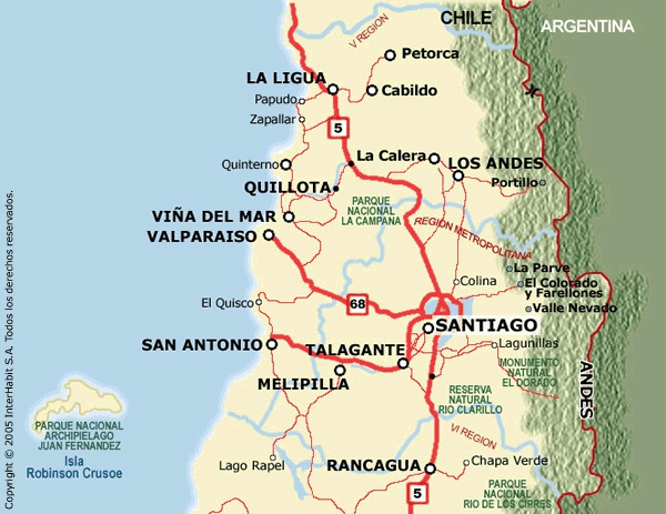 santiago regional plan