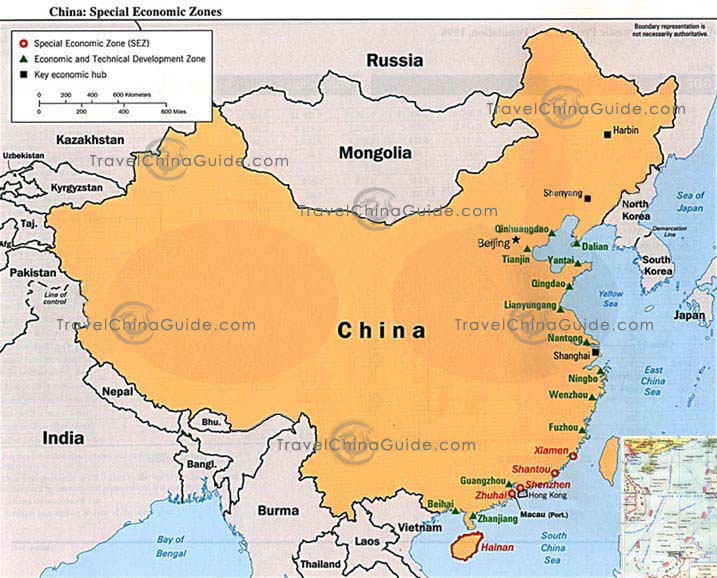 chine economie carte