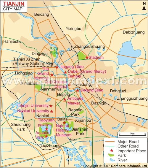 tianjin ville plan