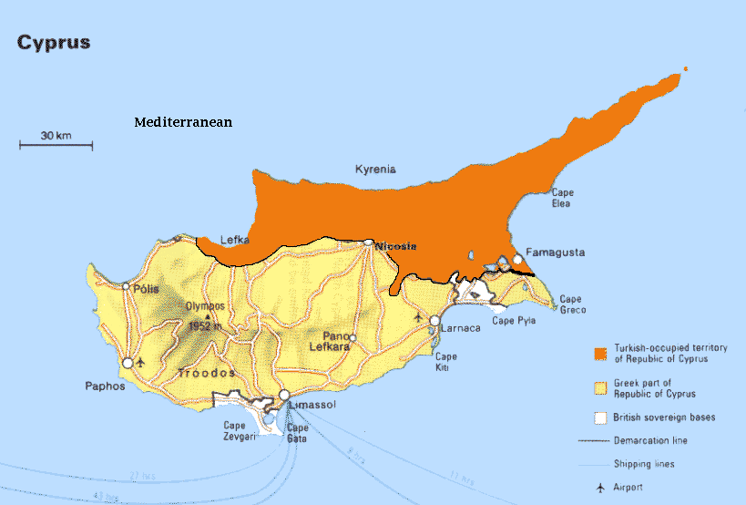 general chypre carte