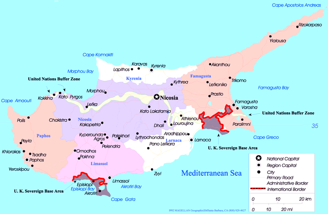 nea paphos plan chypre