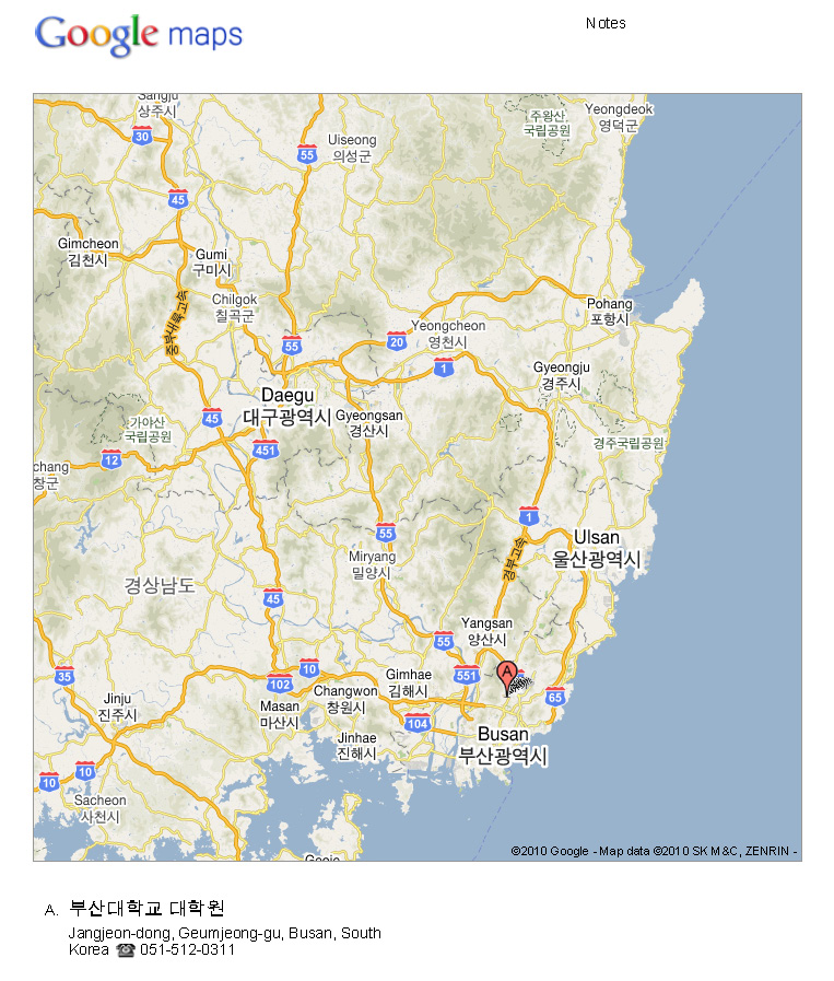 area plan busan