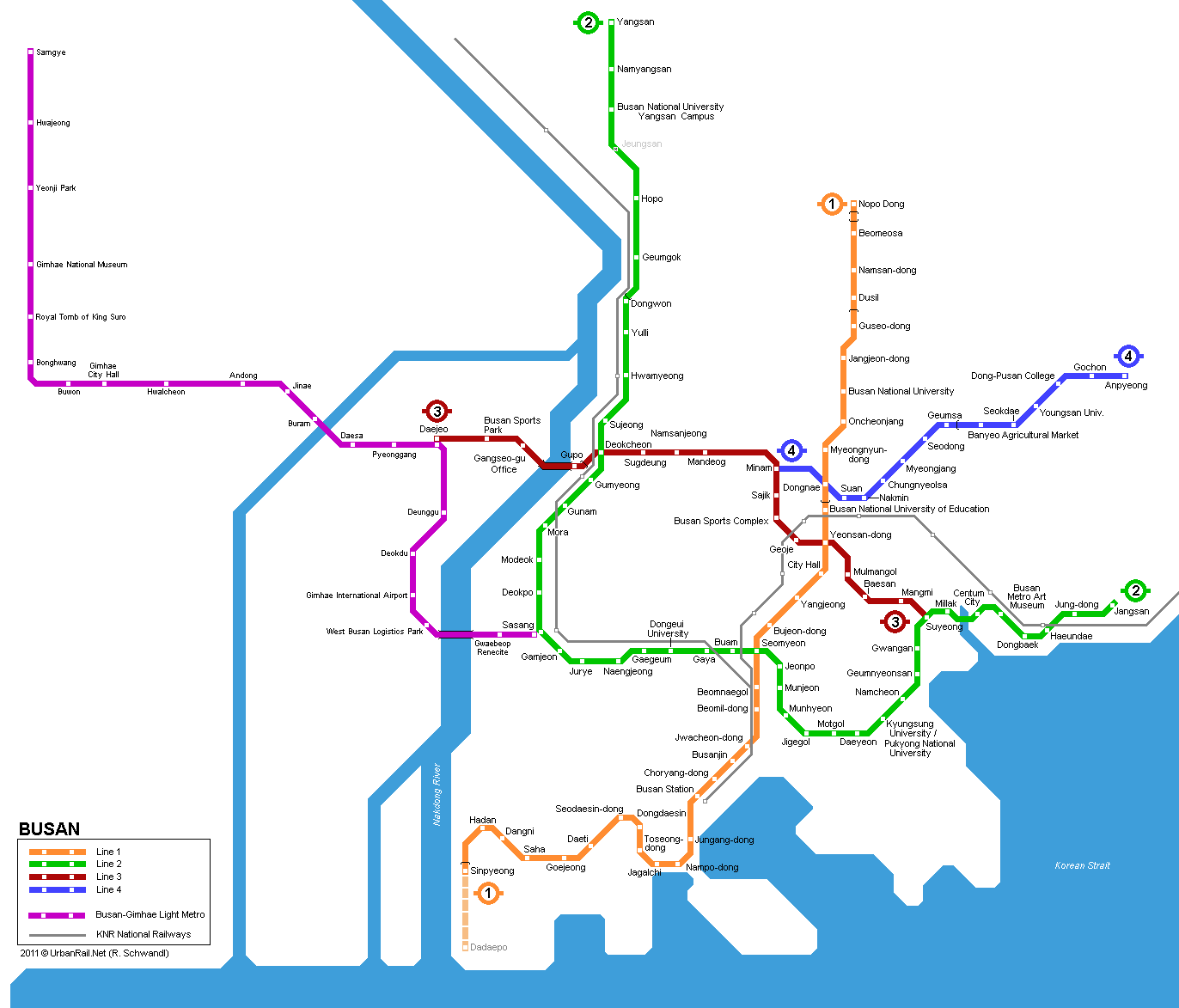 pusan metro plan