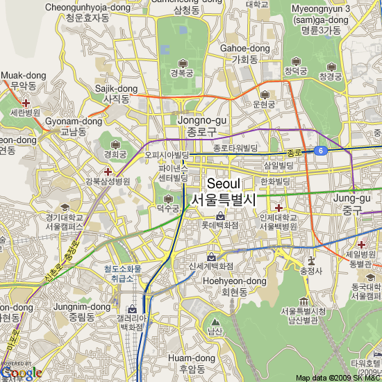 vile centre plan de seoul