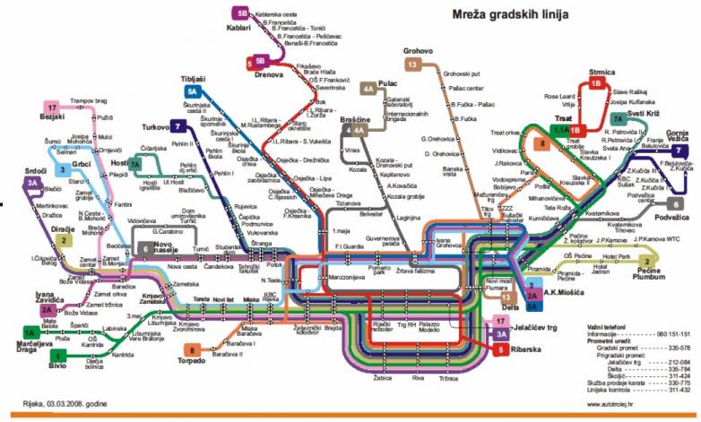 Rijeka metro plan
