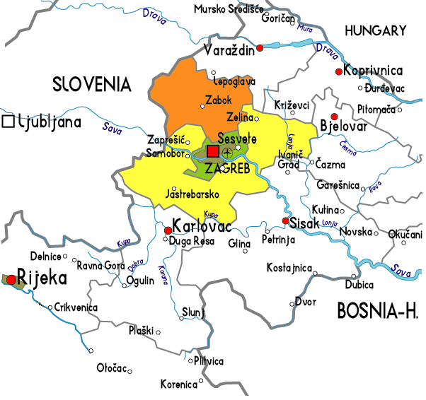 Zagreb zone plan
