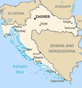 croatie politique plan Zagreb