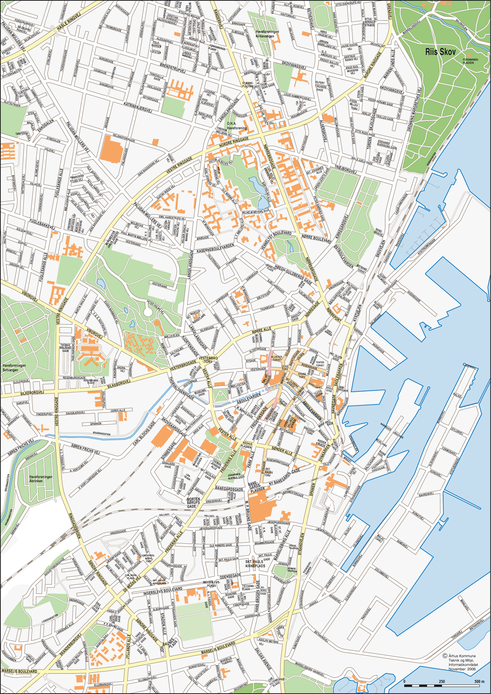 Arhus ville plan