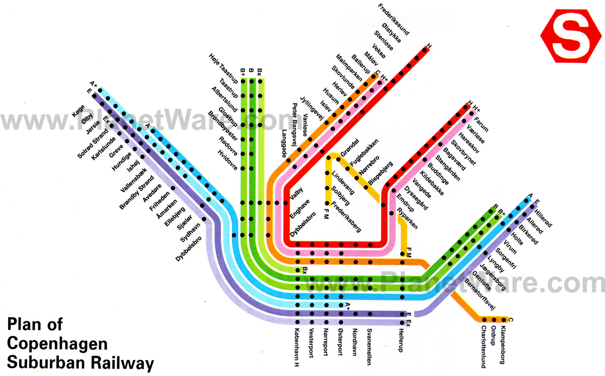 copenhagen metro plan
