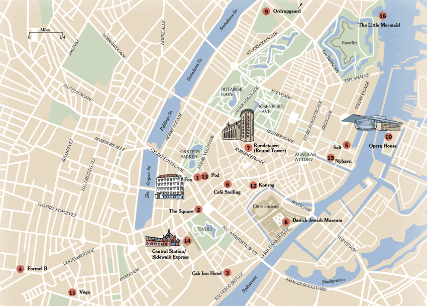 copenhagen ville centre plan