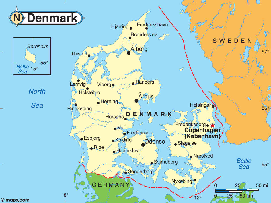 plan de danemark Esbjerg