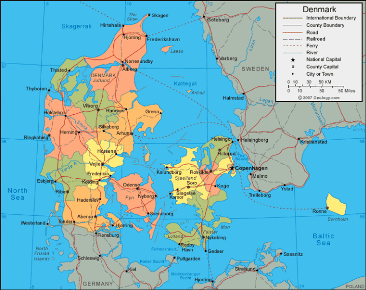 danemark plan Frederiksberg