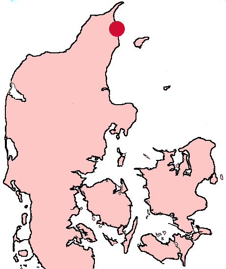 Frederikshavn danemark location plan