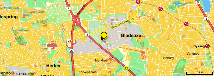 plan de Gladsaxe