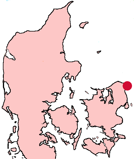 Helsingør danemark location plan