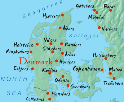 danemark plan Hillerod
